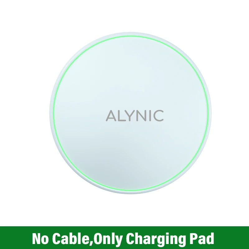 30W Fast Wireless Charger Pad – Qi Charging Dock for iPhone 15/14/13/12 Pro Max, Samsung S23/S22, Xiaomi, Huawei