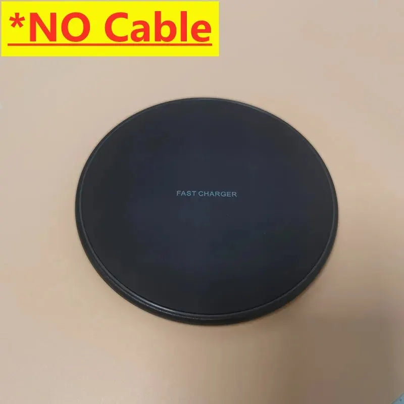 30W Fast Wireless Charger Pad – Qi Charging Dock for iPhone 15/14/13/12 Pro Max, Samsung S23/S22, Xiaomi, Huawei