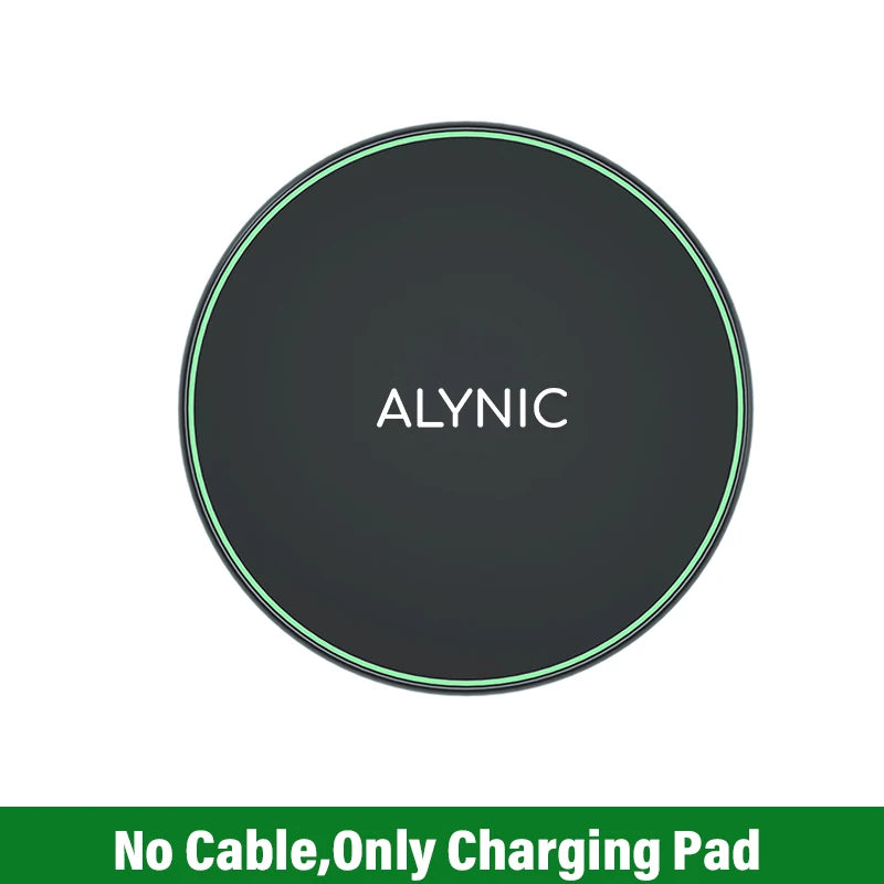 30W Fast Wireless Charger Pad – Qi Charging Dock for iPhone 15/14/13/12 Pro Max, Samsung S23/S22, Xiaomi, Huawei